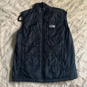 Black North Face Vest